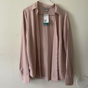H&M Pink Button Down